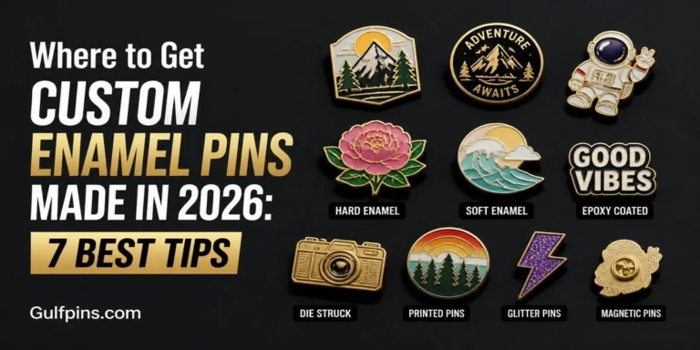 Where to get custom enamel pins made