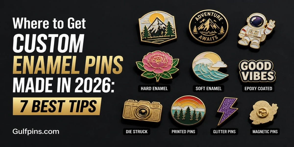 Where to get custom enamel pins made